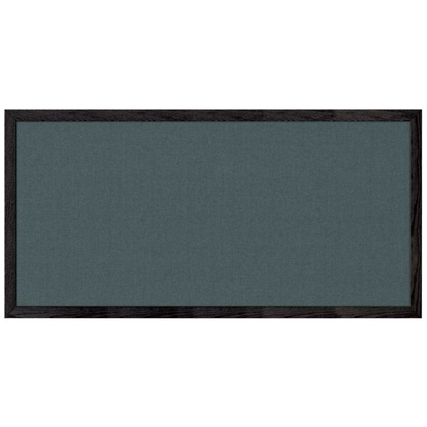 Combo Board, 72"x48", Satin Frame/White Porcelain & Forbo